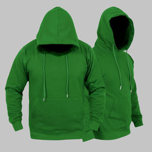 Fabrication conception personnalisée automne vente chaude hommes sweats à capuche décontracté 100% coton poche surdimensionné pull à capuche régulier - Product Image 3