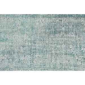 พรมวินเทจขนาดเล็ก 1.4x3.37 ฟุต (43x103 ซม.) สีน้ำเงินตุรกี พรมสีพื้น - Product Image 4