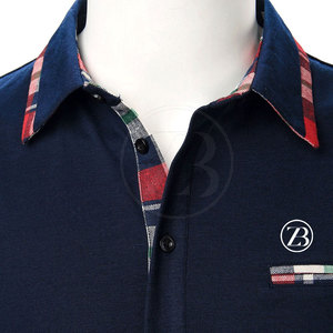 Polos personalizados de talla grande, polos transpirables para hombre, polos de alta calidad para hombre hechos en Pakistán - Product Image 3
