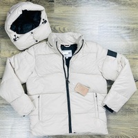 Veste décontractée tendance avec doublure épaisse, manteau d'hiver rembourré en coton pour homme, lot de vêtements excédentaires transfrontaliers