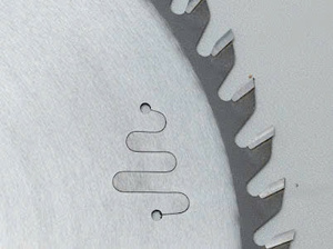 Lame de scie circulaire TCT en bois naturel 300x3.2x30x60T Fabricant OEM et production en gros - Product Image 3