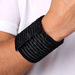 Poignets de gymnastique d'haltérophilie enveloppes de main d'entraînement de forme physique bandes de main respirantes rembourrées - Product Image 3