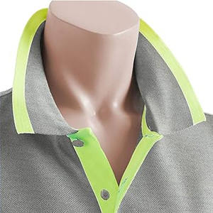 <b>Women</b> <b>Polo</b> <b>Shirt</b> mde with 100 % cotton jersey fabric - Product Image 3