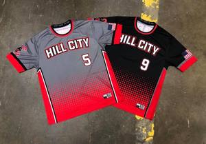 Sublimación Dry Fit Personalizado Sublimado Nombre del equipo Logotipo Número Impresión Deportes Softball Béisbol Jerseys OEM Uniforme, - Product Image 6