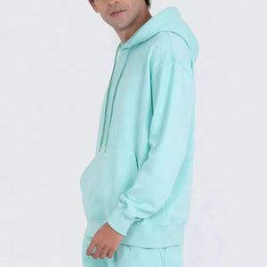 <b>Men's</b> Winter Tracksuit 100% Cotton Hooded Breathable <b>Loose</b> <b>Fit</b> <b>Jogger</b> Sweat Suit - Product Image 5