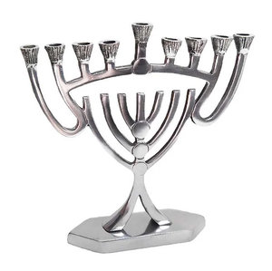 Stainless Steel Menorah Best Designing for Christmas Decoration Wedding Centerpiece <b>Candlestick</b> Holder Home Tabletop Decor - Product Image 5