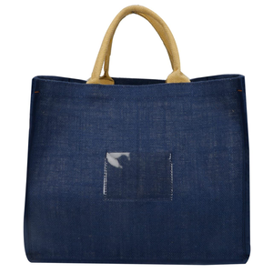 ถุงช้อปปิ้งสำหรับร้านขายของชำแบบนำกลับมาใช้ใหม่ได้กระเป๋าของขวัญปอกระเจาผ้าคอตตอนสายรัดทำจากผ้าคอตตอนเป็นมิตรกับสิ่งแวดล้อมใช้ได้ทั้งชายและหญิง100% - Product Image 1