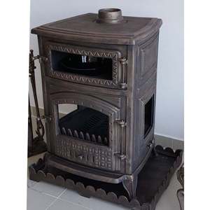 Stufa a legna in ghisa DORELLO SOBA WINTED MF190, autoportante per cucina o soggiorno, design in stile cinese per <span class=keywords><strong>BURSA</strong></span> - Product Image 1