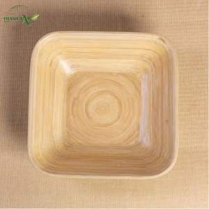 Plateau en bambou artisanal - Écologique et durable, imperméable, design personnalisable, sans danger pour les aliments, léger et portable pour un usage quotidien - Product Image 5