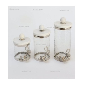 <b>Set</b> of 3 Different Sizes Sweets Jars With Premium Quality Round Shape Chocolates Snacks Jar At Affordable Price - Product Image 4
