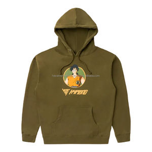 Sudadera con capucha de manga larga personalizada multicolor impresión hombres pulóver con capucha moda algodón polar Sudadera con capucha - Product Image 2