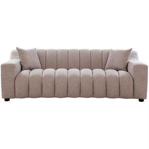 Sofá de 3 Plazas Bergamo Designer, Sofá Tapizado Elegante de Tres Plazas para Hogar, Comercios y Espacios de Hostelería, Precio de Exportación - Product Image 1