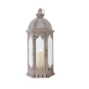 Nuevo FAROL DE Metal decorativo de estilo marroquí para el hogar, sala de estar, interior, decoración de Halloween, farol clásico para el hogar - Product Image 5