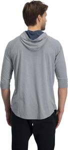 Sudaderas con capucha multicolores Sudaderas con capucha sólidas para hombres Bordado Cuello con capucha Algodón multicolor Camiseta con capucha de algodón Sudaderas con capucha para hombres - Product Image 4