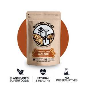 Nueces de Nogal Naturales Secas Orgánicas de EE. UU. (100 g), Refrigerios Saludables Premium - Product Image 2