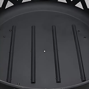 Meilleure vente foyer extérieur en acier enduit de poudre durable couverture en maille de protection portable barbecue à bois cuisson réchauffement par la chaleur - Product Image 5