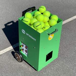 Máquina de Práctica de Tenis Portátil y Ligera con Capacidad para 120 Pelotas - Product Image 5