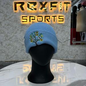Trending Fashion Customized Logo Breathable <b>Waterproof</b> 100% Acrylic Unisex Adult Image Style Sports Use High Quality <b>Beanies</b> - Product Image 3
