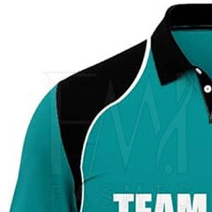 Camisetas de alta calidad para parches personalizados Jersey de cricket transpirable con diseño sólido Buen estilo informal Impresión por sublimación - Product Image 4