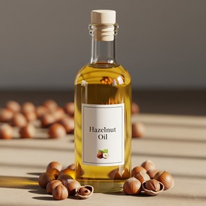 Huile de noisette pressée à froid 100% pure pour massage des cheveux de la peau aromathérapie approvisionnement en vrac de qualité cosmétique naturelle - Product Image 4