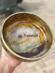 ชามเรซินสไตล์แองเจิลร่วมสมัยสไตล์บ้านมินิมอลทันสมัยพร้อมเส้นสายงานฝีมือเรซิ่น - Product Image 2