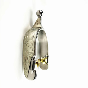 Éperons de cheval, éperons de cowboy, éperons de botte de cheval, décoration, éperons de cavalier, éperons en alliage de zinc, accessoire d'équitation - Product Image 6