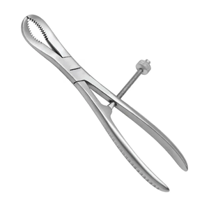 Pinces à os manuelles professionnelles avec verrouillage rapide, 13 cm, acier inoxydable, chirurgicales orthopédiques, certifiées CE - Product Image 1