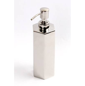 Bathroom Decorative Metal Liquid Soap <b>Bottle</b> with Dispenser <b>Pump</b> for Luxury Bathroom <b>Shampoo</b> <b>Bottle</b> Manufacturer From India - Product Image 1