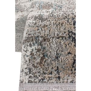 Alfombra Moderna Tejida Konfor Leo 0076 con Flecos Rectos, Pelo Mediano, Fabricada a Máquina, Elegante Alfombra Interior para Decoración del Hogar - Product Image 4