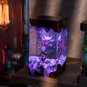 Custom Epoxy Lamp, Epoxy Resin Lamp, Custom Epoxy Resin Lamp, Resin Wood Art Lamp, Custom Night <b>Light</b>, Handmade Gift, Birthday - Product Image 1