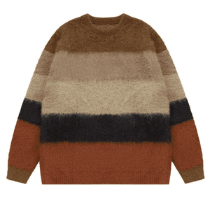 Pulls décontractés pour hommes, style vintage, tendance, pour l'hiver, 100% coton, chauds, respirants, séchage rapide, anti-rétrécissement - Product Image 1