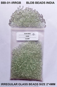 Cuentas de vidrio irregulares para señalización de carreteras creativas, cuentas de vidrio que necesitan cuentas de vidrio de Murano hechas a mano de La India - Product Image 2