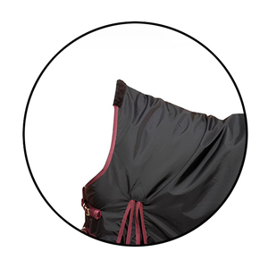 도매 사용자 정의 서양 안장 앞 둘레 방수 및 통기성 말 투표율 깔개 담요 가을과 봄 - Product Image 3