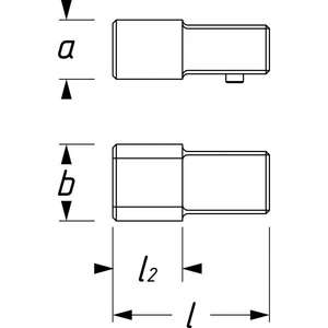 Hazet <b>Cutting</b> & Forming <b>Tools</b> Insert Adapter 9 X 12-14 X 18 - Product Image 2
