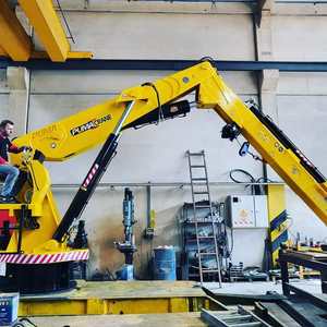 Pumacranes Turquie 10T haute capacité de charge hydraulique pliant Marine levage pont grue qualité assurée roulement de pompe rapide - Product Image 5