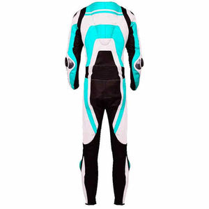 Combinaison de course et de sport en cuir de vachette de haute qualité, design et logo personnalisés, pour moto, vêtements de course automobile et moto - Product Image 3