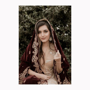 Salwar Kameez Afgano de Estilo Único para Mujer, Vestido Largo Informal con Diseño de Parches Bordados, Cuero Genuino de Alta Calidad para las 4 Estaciones - Product Image 2