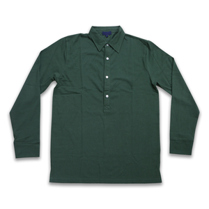 Polo de manga larga para hombre con logotipo personalizado al por mayor de alta calidad 100%, Polo personalizado liso de talla grande para hombre con diseño en blanco - Product Image 3