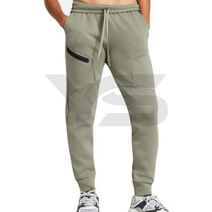 Mujeres entrenamiento pista Joggers cintura alta cordón personalizado Joggers mujeres gimnasio deportes algodón suelto Joggers sudor pantalón Casual - Product Image 2