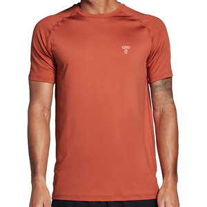 Camiseta de Hombre 100% Algodón, Corte Holgado, Color Sólido, Informal, Cómoda, con Logotipo Personalizado - Product Image 1