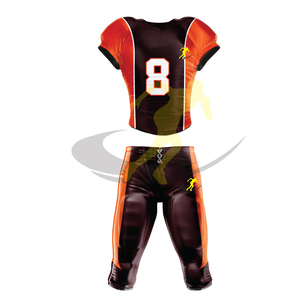 Top Quality Football Gear Custom 100% Polyester Set Top-Design Breathable Shirt <b>Pant</b> for American Football Uniforms - Product Image 4