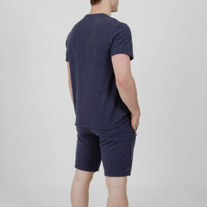 Recién llegado, camiseta y pantalones cortos de gran tamaño Unisex de peso pesado, conjuntos de 2 piezas, pantalones cortos lavados con ácido para mujer - Product Image 3