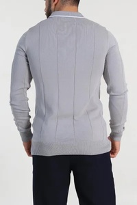 Sweatshirts personnalisés en coton lourd imprimé personnalisé argent renard polaire col rond hiver Streetwear pour femmes hommes pull - Product Image 6