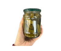 Empaquetado personalizado directo de fábrica Sweet Sour International Standard Hecho en Vietnam Pepinillos en escabeche Cornichons (2-5cm)