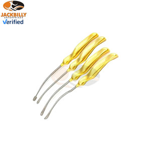 <b>High</b> Quality Stainless Steel Manual Breast Dissector Face <b>Lift</b> Endoscopic Surgery Set Gold Handle MOL Certified - Product Image 4