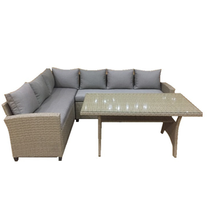 Julemind Luxurious <b>Outdoor</b> Sectional <b>Sofa</b> Modern <b>Wicker</b> Patio Furniture with a Vietnam Manufactured Frame Packed in Carton Box - Product Image 1