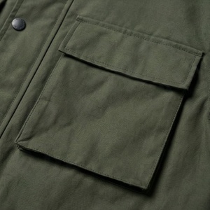 Parka coupe-vent d'hiver, veste unie, fermeture éclair, élégante, décontractée, vêtement d'extérieur, prix de gros, valeur, veste thermique pour la neige - Product Image 5