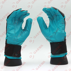 Guantes de Bateo de Béisbol y Sóftbol Profesionales Hechos a Medida, Diseño Ligero de Color Único, Cuero Cabretta Transpirable y Duradero - Product Image 2