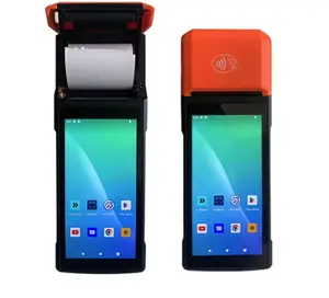 H10 Android 13 Sistema 8-Core 4G Máquina de Contabilização Terminal Caixa Registradora NFC Móvel POS Portátil Dispositivo POS