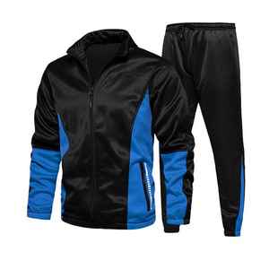 Chándal informal de manga larga para hombre, ropa deportiva para gimnasio, chándal personalizado, 2 piezas - Product Image 4